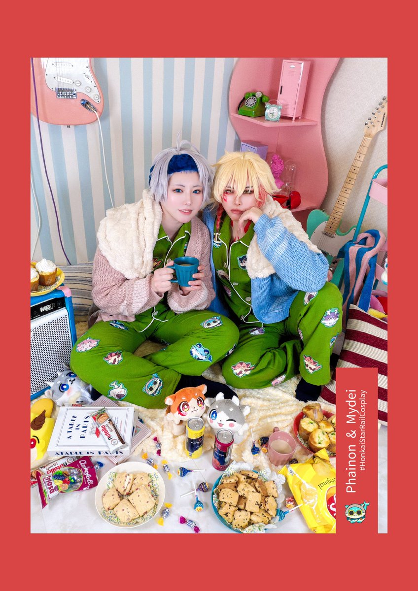 ssspm500's tweet photo. ※I just want to see you two wearing matching pajamas!🥹
#cosplay #phaidei https://t.co/kQ8tuRmHhn