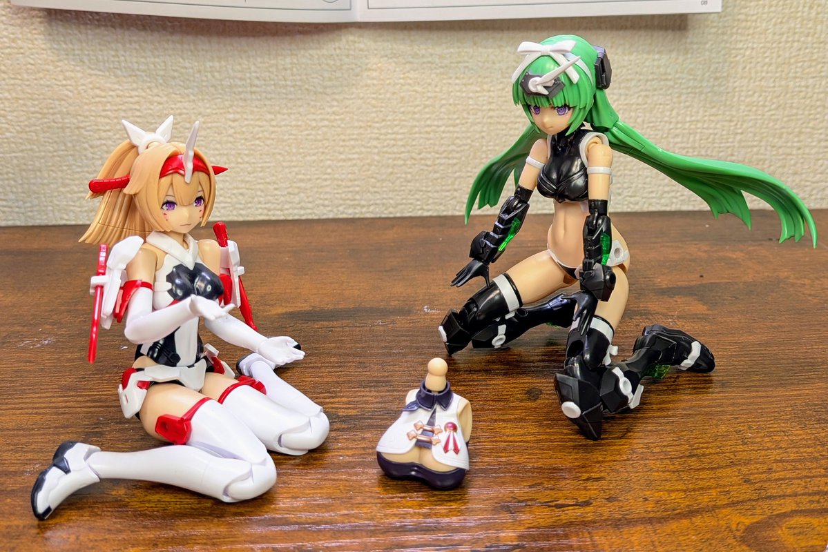 🏹「さすがアルカナディア、造形が細かいね」 ⚔️「作りが素晴らしい