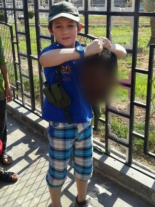 #BREAKING The 34 ISIS ‘brides’ flights are due to touchdown in Australia tomorrow morning.

For anyone who says the woman and children are innocent.

Here’s one of the children who will be walking the streets amongst us.

Possibly going to school with your son or daughter.

Yeah,