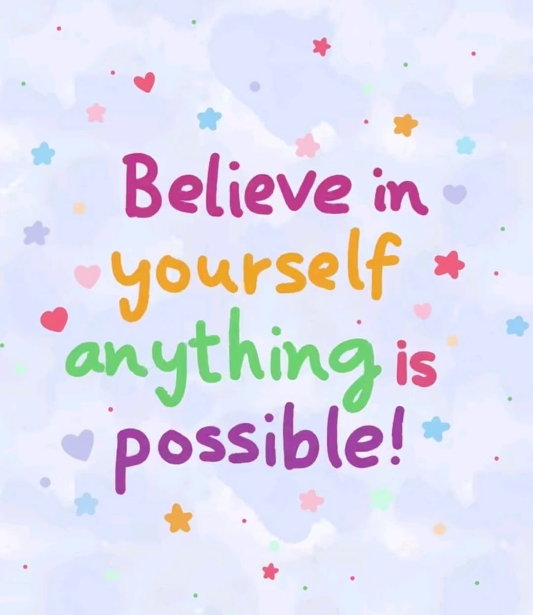 fff_266's tweet photo. 🩷🩷🪸
Believe in yourself any thing is possible!
🩷🩷🪸
Wishing you sunshine, smiles &amp; good vibes today! 
#Positive https://t.co/bJuYQlPMcm