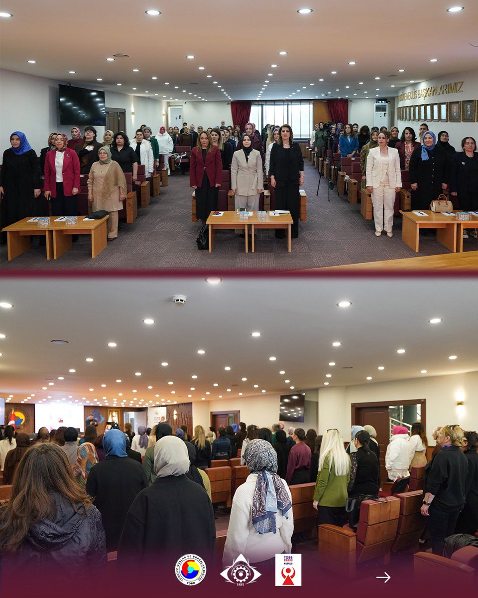 ERZURUMTSO's tweet photo. Türkiye’nin ilk çok disiplinli kadın zirvesi olan "Zirvede Kadın Var" programını, TOBB Erzurum Kadın Girişimciler Kurulumuzun organizasyonu ve ETSO ev sahipliğinde başarıyla tamamladık. 🏢💼

Vali Yardımcımız Sayın Didem Dinç Özay, TOBB Erzurum KGK Başkanımız Kübra Alioğulları, Platform Kurucusu Seyhan Koçak ve TOBB Tunceli KGK Başkanımız Yıldız Gündüz'ün katılımlarıyla düzenlenen zirvede, 15 değerli ismin kariyer yolculuklarını dinledik. 🤝✨

Zirvemizde öne çıkan başlıklarımız:
✅ Bürokrasiden sanat dünyasına, girişimcilikten akademiye geniş bir yelpazede tecrübe paylaşımı
✅ Kadın girişimcilerimiz arasında ticari iş birliklerine zemin hazırlayan B2B görüşmeleri
✅ Networking alanında kurulan güçlü iletişim ve dayanışma ağları

İlham veren hikayeleriyle ufkumuzu açan tüm konuşmacılarımıza ve katılımcılarımıza teşekkür ediyoruz. Kadın emeğini ve girişimciliğini desteklemeye devam edeceğiz. 📊

@RHisarciklioglu @TOBBiletisim @ErzurumValiligi