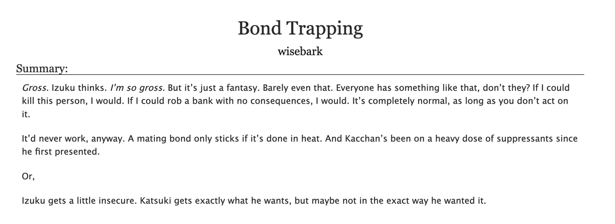dekubaku i wrote a fic!! first one ive made since middle school