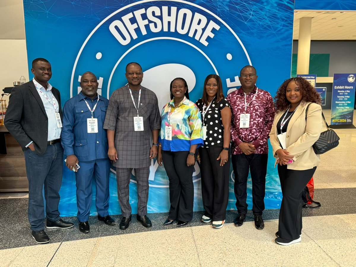 TemaOilrefinery's tweet photo. Offshore Technology Conference 2026: Steering Offshore Energy Innovation Into The Future — Tema Oil Refinery proudly joins global industry leaders to explore cutting-edge solutions, strengthen partnerships, and position Ghana at the forefront of offshore energy innovation

Unlocking new technologies, investment opportunities, and efficiency gains for TOR, while boosting energy security and economic growth for the nation.

Offshore Technology Conference (OTC)  
#OTC2026 
#OffshoreEnergy 
#TOR
#EnergySecurity