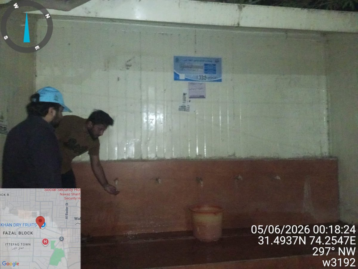 PSPAuthority's tweet photo. @SandhuAli12682 @CMComplaintCell @MaryamNSharif @SaimaFarooq @GovtofPunjabPK PSPA team visited the site and rectified the issue. https://t.co/ZzXfoTgDcd