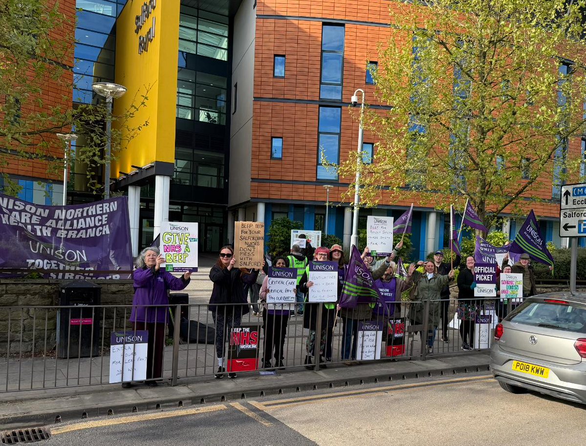 UNISON North West tweet media