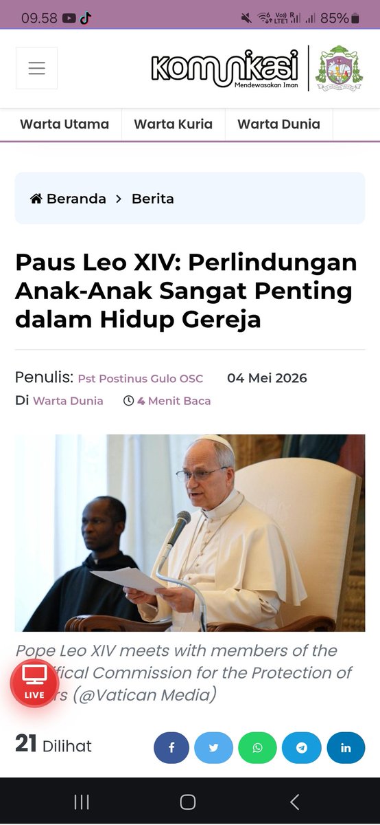 Pastor Postinus Gulö, OSC tweet media