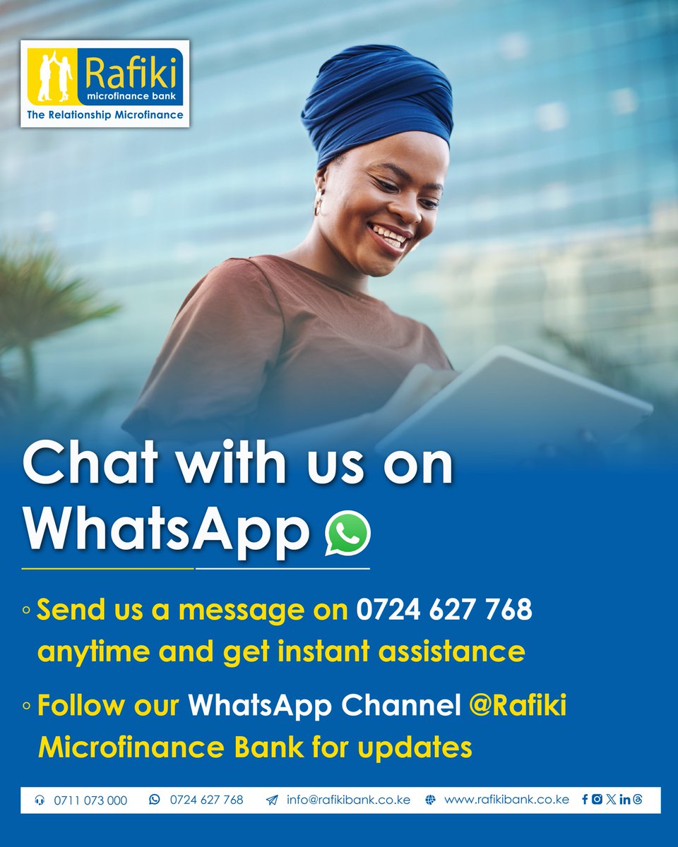 Rafiki Microfinance Bank tweet media