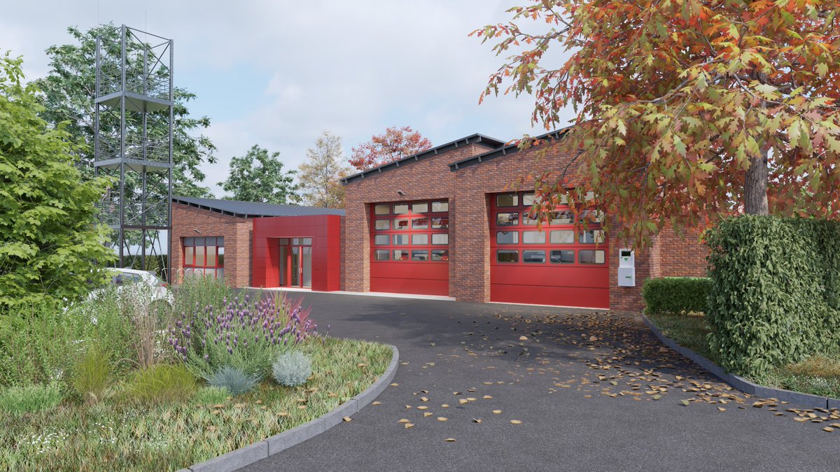 SurreyFRS's tweet photo. 🚒 We’re pleased to confirm the rebuild of Chobham Fire Station will restart next week. From 14 May, the Chobham fire engine and crew will operate from Woking Fire Station for around 12–18 months.

We will continue to send the nearest and most appropriate resource to every incident, and we will continue to meet our 10-minute average response time to critical incidents across Surrey.

The rebuild will provide a more modern, fit-for-purpose station.

Find out more via the links in the comments.