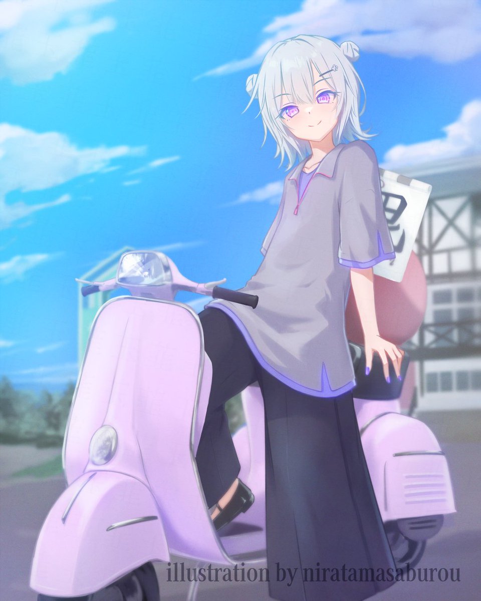 #六花ギャラリー #小春六花
#毎月6日はTOKYO6の日

ベスパでゆるっとツーリング🛵な小春六花ちゃん
👺⛰️
