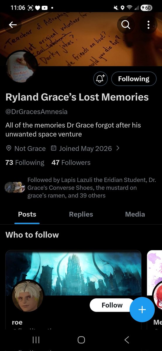 project hail goose 🪐 normal gracerocky enjoyer 🍉 tweet media