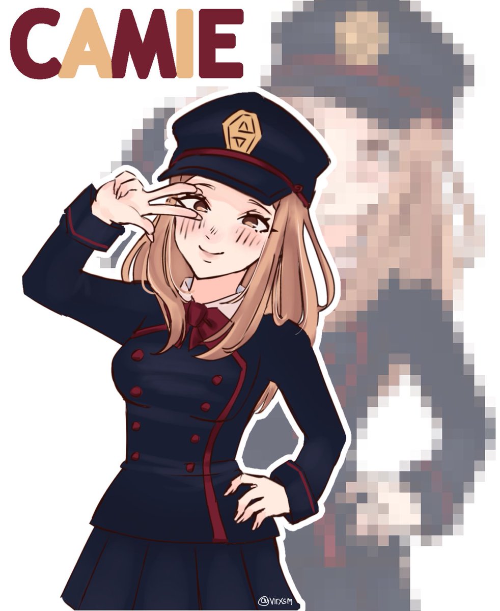 virxsm's tweet photo. camie art redraw :D 1 year difference, same program! #mha #camie #art https://t.co/s9pUGXsBWz