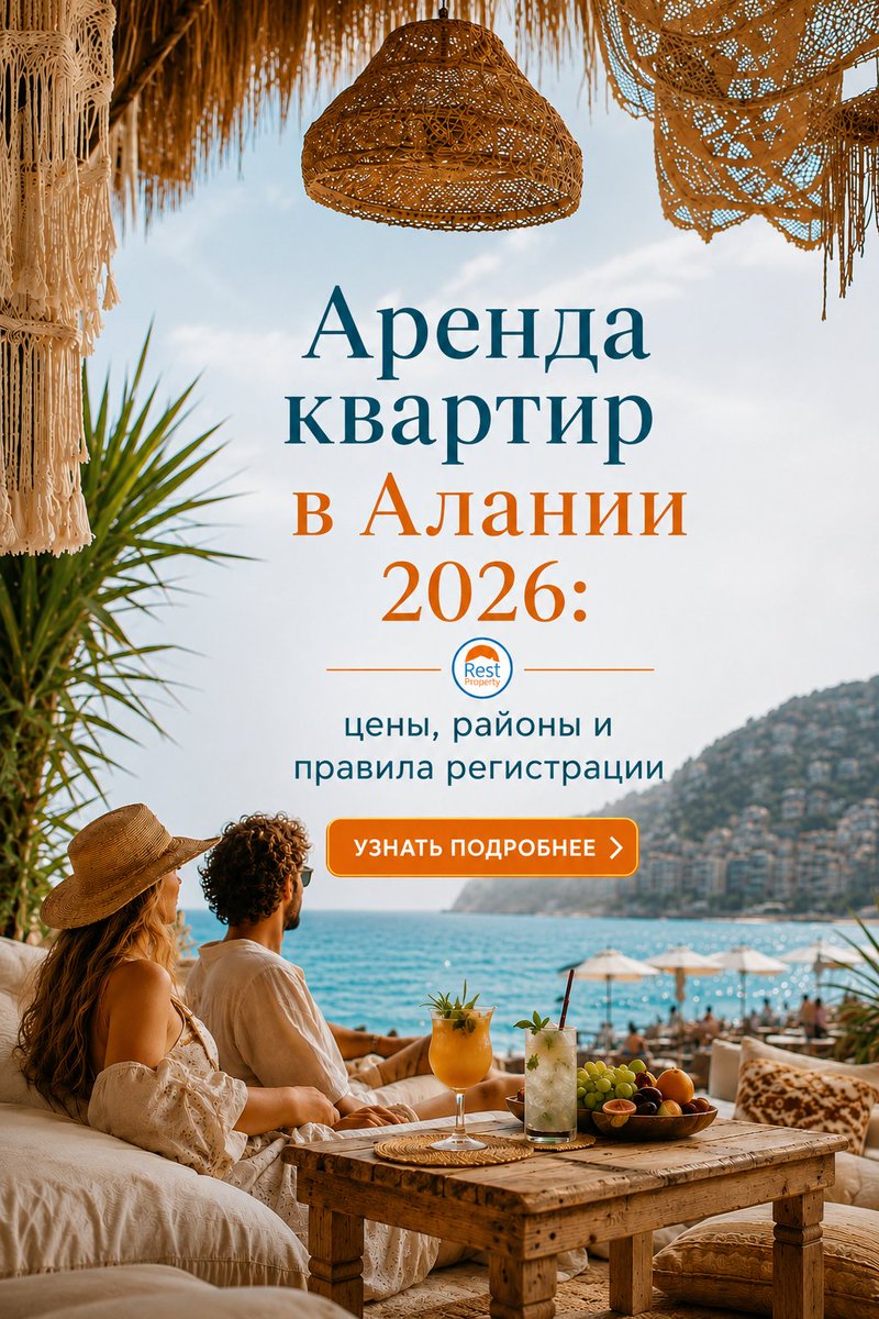 restproperty07's tweet photo. Аренда квартир в Алании 2026: цены, районы и правила регистрации
В Алании уже +24°C, сезон официально открыт! ☀️ Планируете отдых на море в 2026 году? Не рискуйте своим отпуском: в этом сезоне правила аренды в Турции стали жестче.

Внутри нашего гида:
✅ Актуальные цены на лето 2026 (Махмутлар, Оба, Центр, Авсаллар).
✅ Реальный кейс: почему нельзя снимать жилье у «частников».
✅ Ответы на популярные вопросы (FAQ)

🚀 Переходите по ссылке, чтобы забронировать лето в Алании без рисков! https://t.co/Hdy0BKx7fr