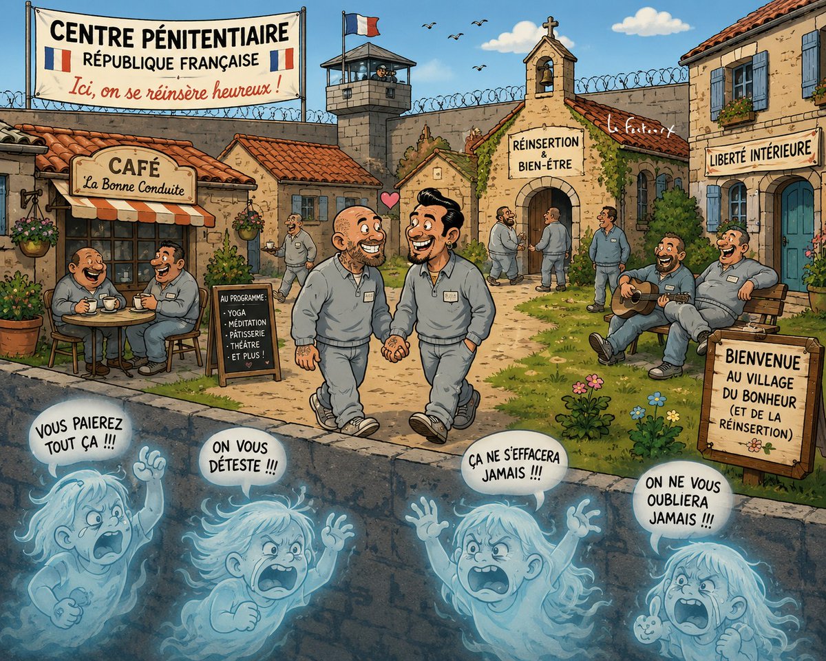 omdav86's tweet photo. Pourquoi en France les prisons réservés aux monstres qui s’en prennent à nos enfants ressemblent plus à des villages de vacances qu’à des prisons ???
Pourquoi ces monstres auraient le droit à un séjour en prison "protégé" par rapport aux autres détenus ??? https://t.co/rDoHw85GL3