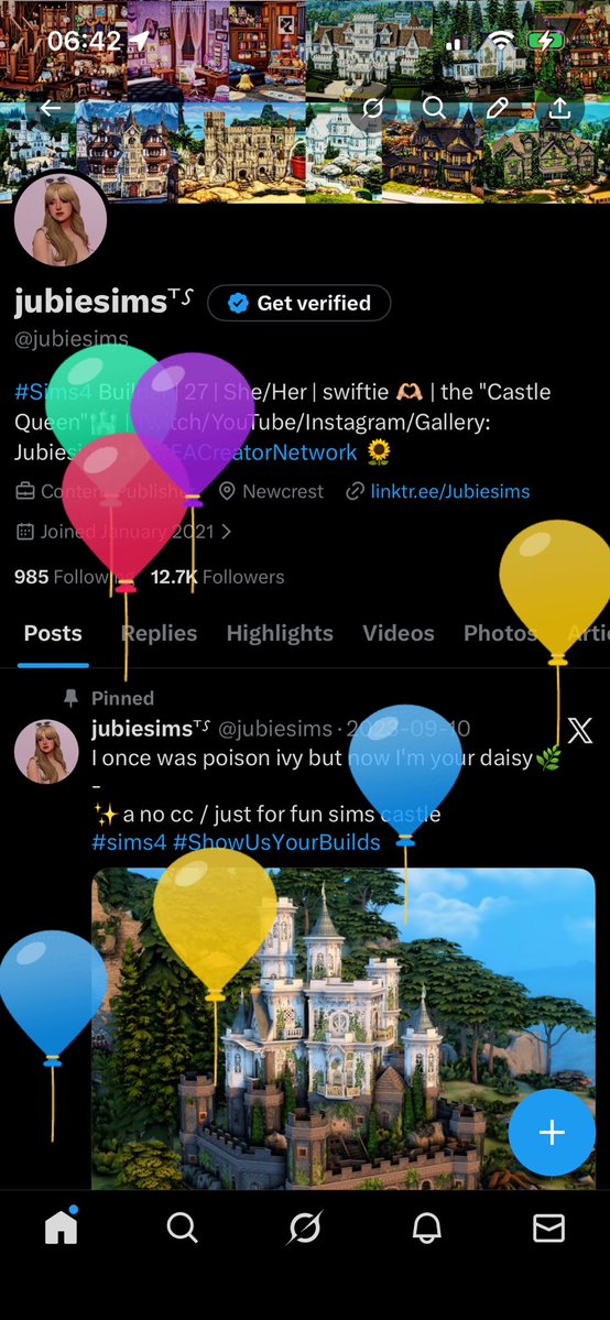jubiesims⸆⸉ tweet media