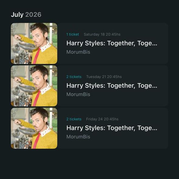 Iovhrry's tweet photo. ‼️‼️ VENDO MEIA ENTRADA PISTA HARRY STYLES ‼️‼️‼️

 - dia 24/07
- pista
- meia entrada 

⭐️⭐️⭐️🪩🪩🪩

motivo: consegui pit 🙏🙏🙏

tags: harry styles, compra, venda, vendo, show, pista, meia entrada https://t.co/aHJY4bHtKN