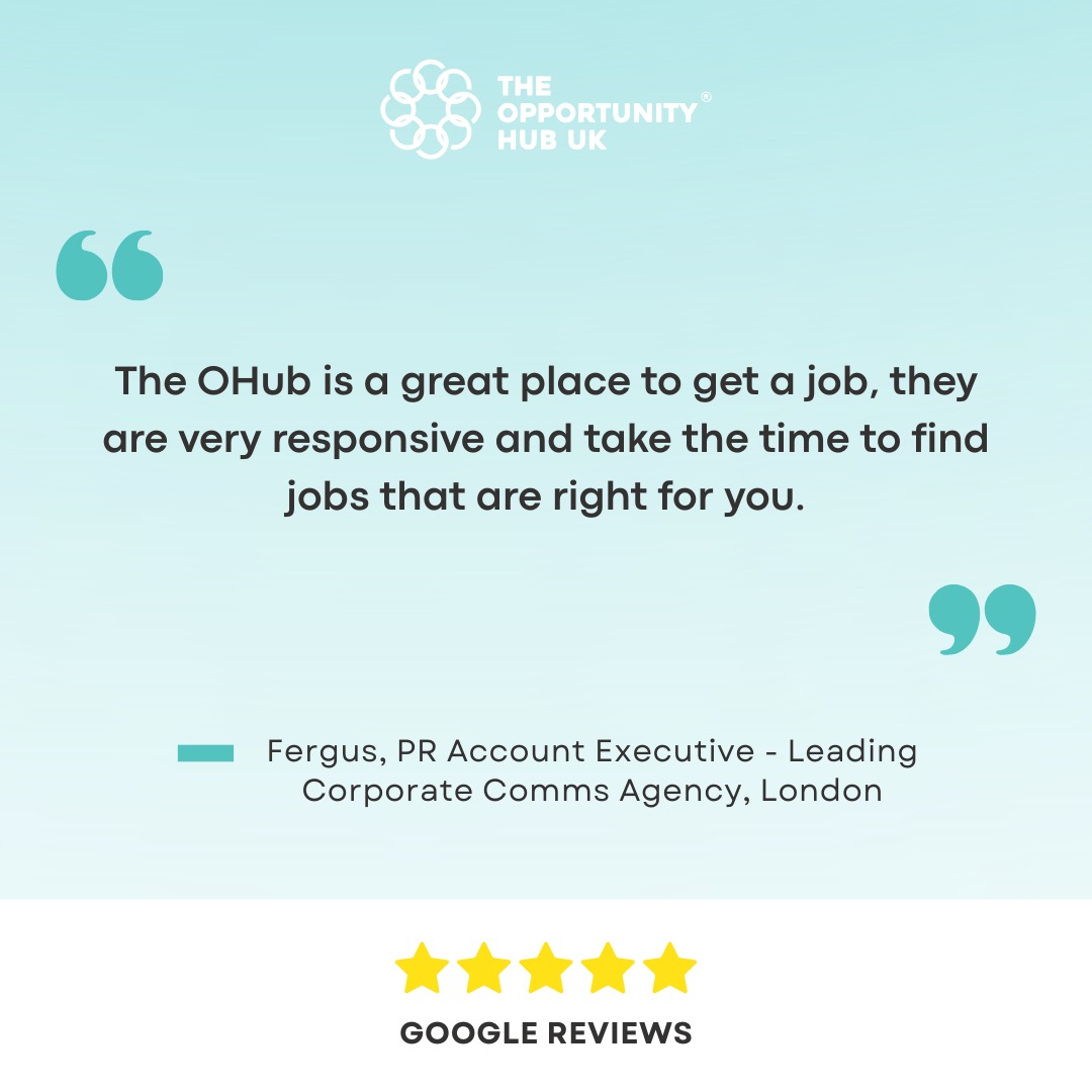 TheOHubUK's tweet photo. Your career, your terms. We take the time to match you with opportunities that truly align. Bespoke service that works.

#London #LaunchYourCareer #BeyondTheCV #TheOHubUK #VideoFirst https://t.co/bB3EcJrlor