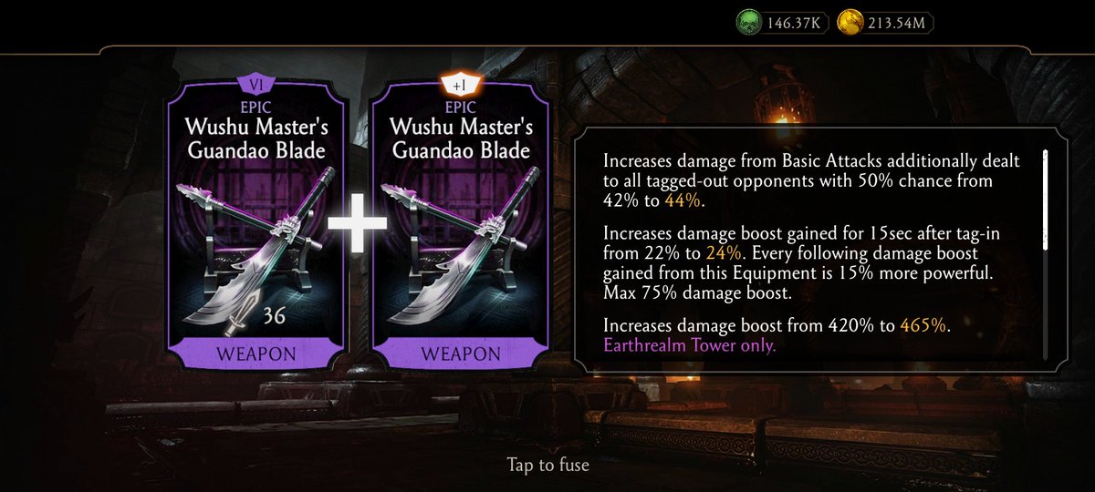 koldscorpion's tweet photo. W #Krypt Season Ending! ๐ฃ๐ฅ
This Game Mode in #MKMobile is probably the BEST way to gradually boost one's Equipment, Characters, & Kameos while still having fun in the grind.
Anyway, let's go! ๐
#MortalKombat https://t.co/wGVqosQH7F