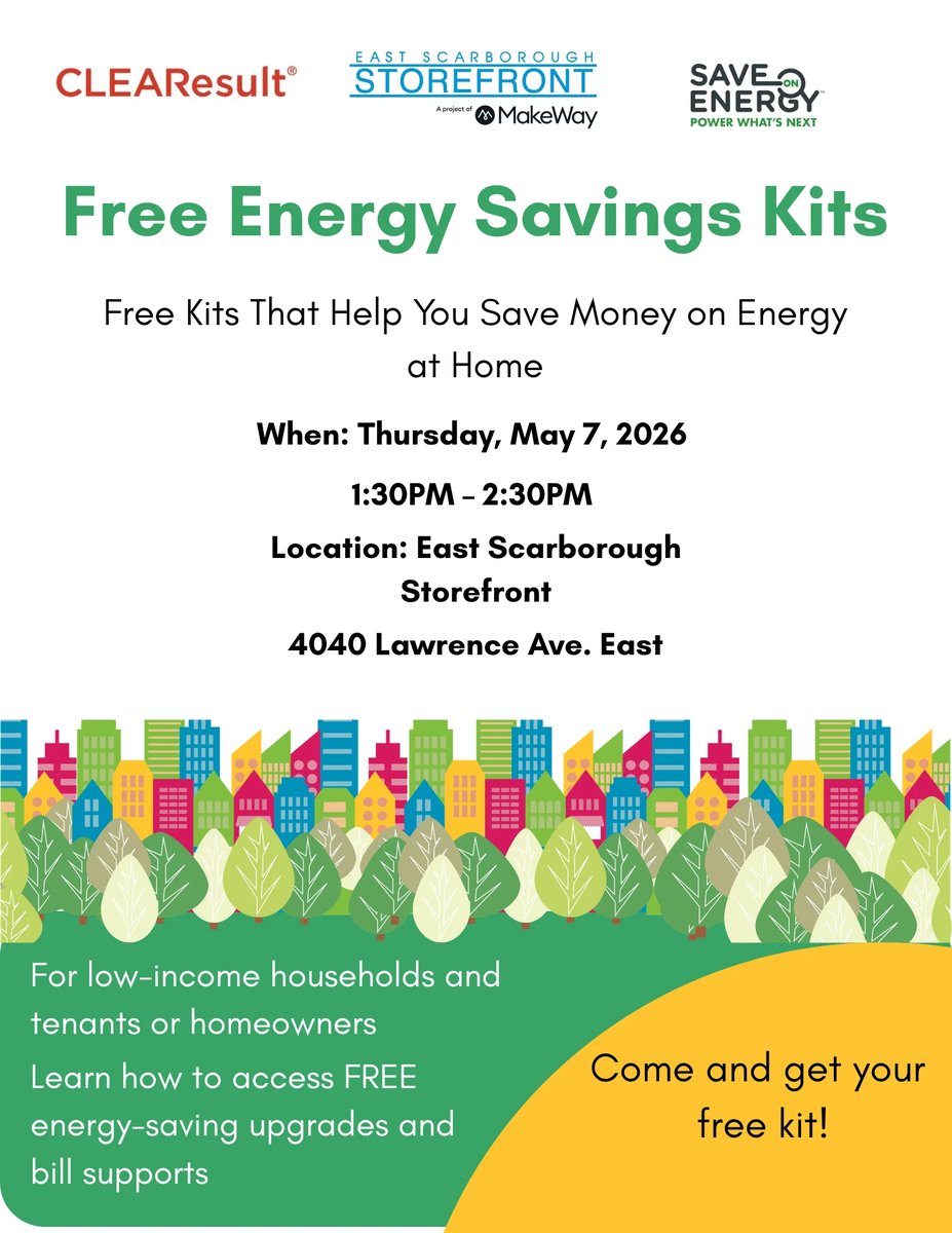 StorefrontKGO's tweet photo. Free Energy Savings Kits are coming to the Storefront on Thursday, May 7!💡🌿 https://t.co/jcuX6oRaeB