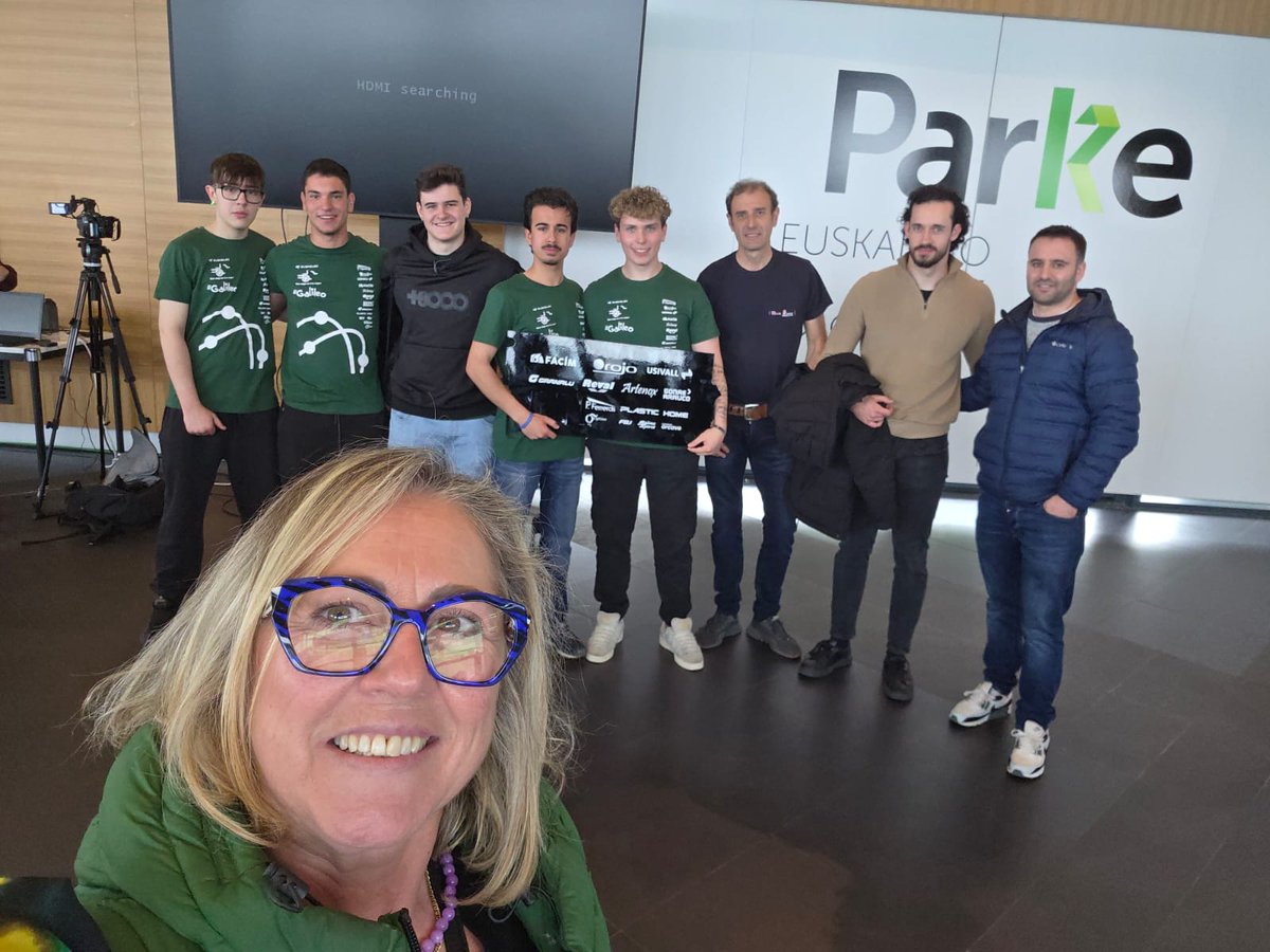 IESGalileo's tweet photo. 🚀 Presentación del Proyecto Objetivo Euskelec 2026 

🏁Hoy vivimos una jornada increíble en las preverificaciones del Parque Tecnológico de Vitoria 

Orgullosos de nuestros alumnos y de todo el equipo 👏 

🙏Gracias a #euskelec Gaizka, Jaime y verificadores

#fpeuskadi #tknika https://t.co/Y7NYg98e5N