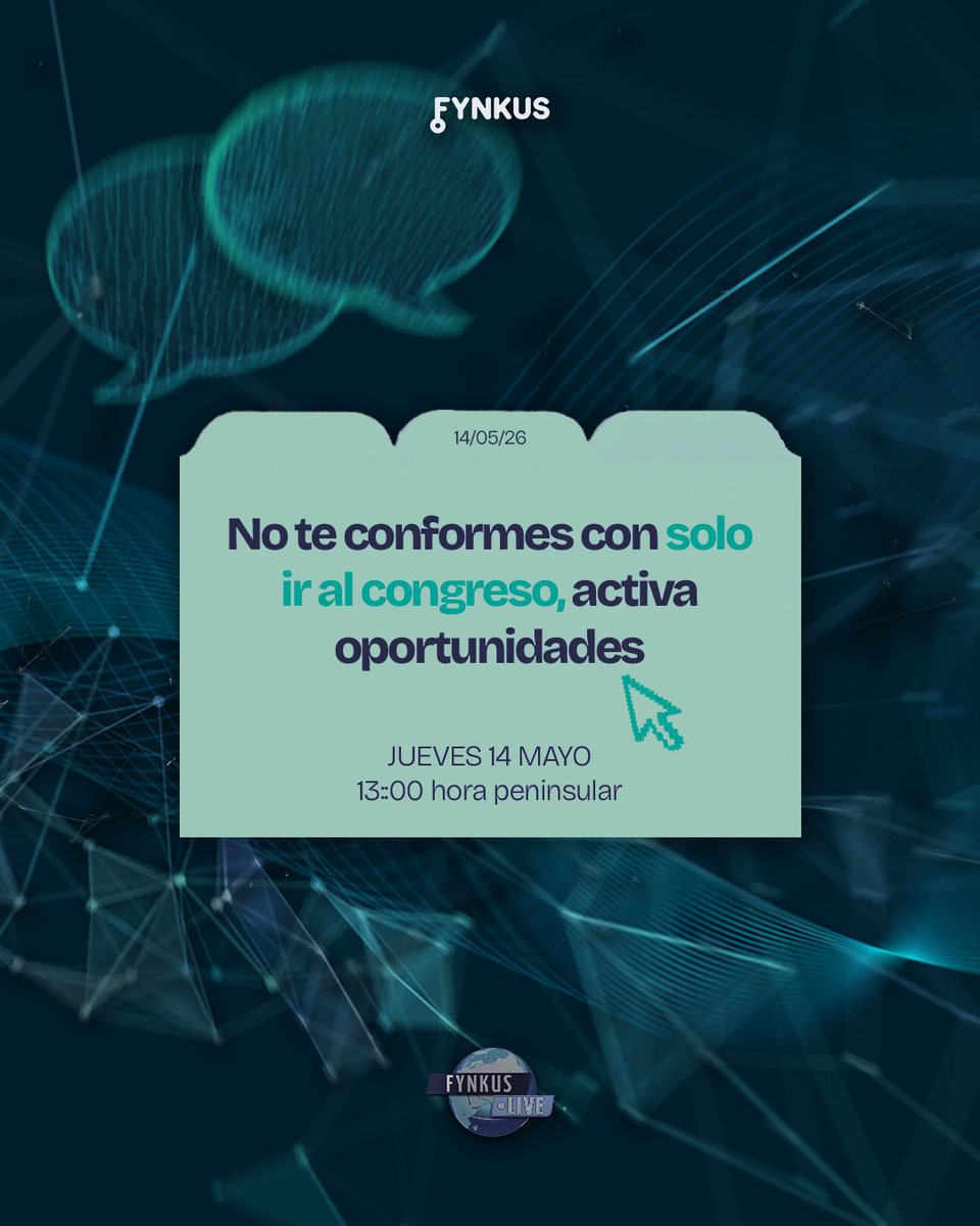 fynkus's tweet photo. ✨Nuevo mes, nuevos debates ✨

Este mes tenemos muchas ganas de seguir generando conversaciones que ayuden a resolver dudas, despertar inquietudes y seguir creciendo juntos como sector. 😉

No os lo perdáis.
Os esperamos cada semana 💚 https://t.co/wMNoDEZn4W