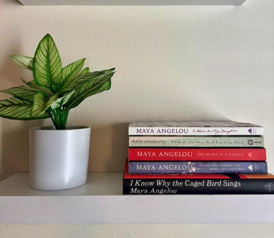 DrMayaAngelou's tweet photo. May is National Get Caught Reading Month 📖✨
A reminder to slow down and enjoy the joy of reading — anytime, anywhere.
Inspired by Dr. Maya Angelou, we invite you to “get caught reading.” ☕🌸
Where’s your favorite place to read?
#GetCaughtReading #ReadingIsEssential https://t.co/smHzcnOZiU