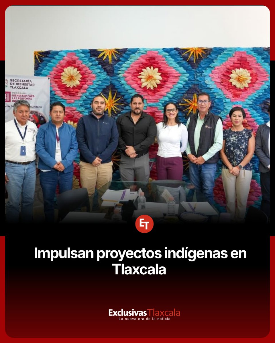 ExclusivasTlx's tweet photo. #Destacado II Impulsan proyectos indígenas en Tlaxcala

La Secretaría de Bienestar de Tlaxcala realizó la segunda evaluación de 150 proyectos del programa “Bienestar para las Personas Indígenas 2026”, con el objetivo de asegurar su viabilidad y crecimiento. https://t.co/Sd0T7i867Q