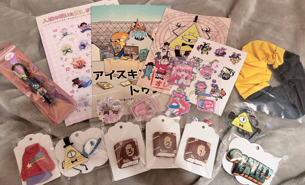 戦利品🩷
(一部個人的にイベントとは関係なく作成していただいたものも含まれます）