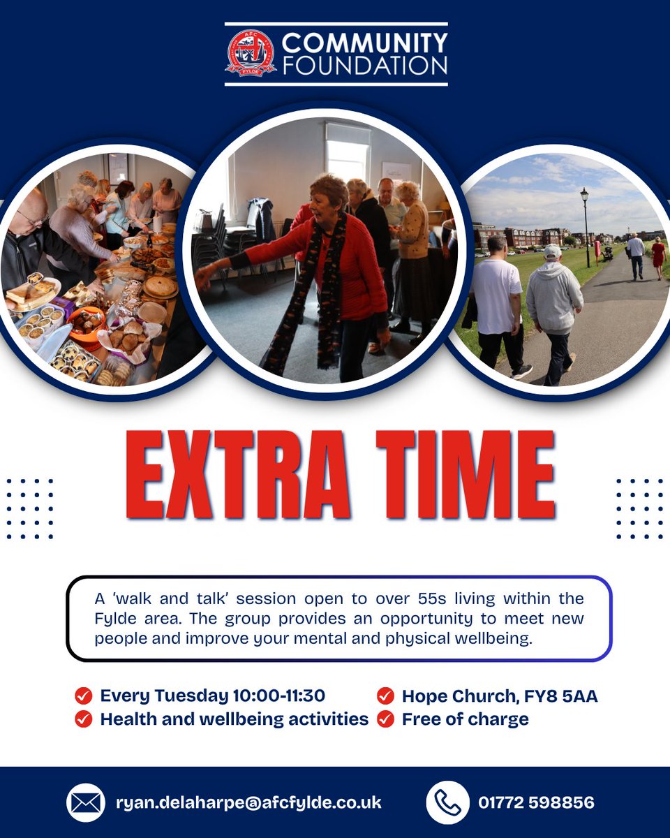 AFC Fylde Community Foundation tweet media