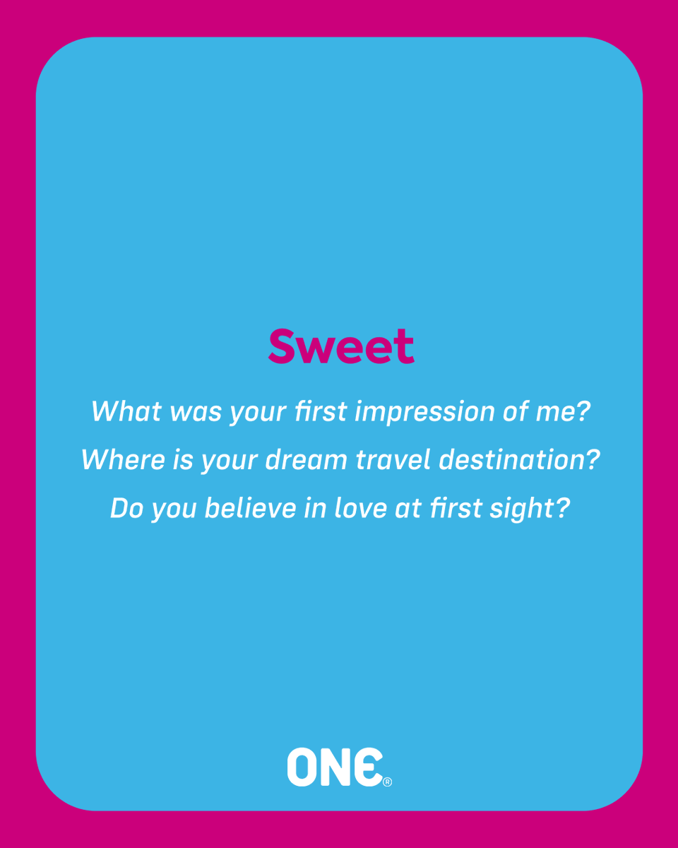 ONE® Condoms tweet media