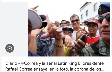 AngelAngel31742's tweet photo. @canzarrao @elcriticopol MUCHO MEJOR EL ZURD0 CORREA QUE TRANZABA ANTE LOS MEDIOS CON PANDILLAS Y NARC0TRAFICANT3S SIN VERGUENZA ALGUNA ZURD0 IJ0DEP3RRRA https://t.co/e3rM3F5WeQ
