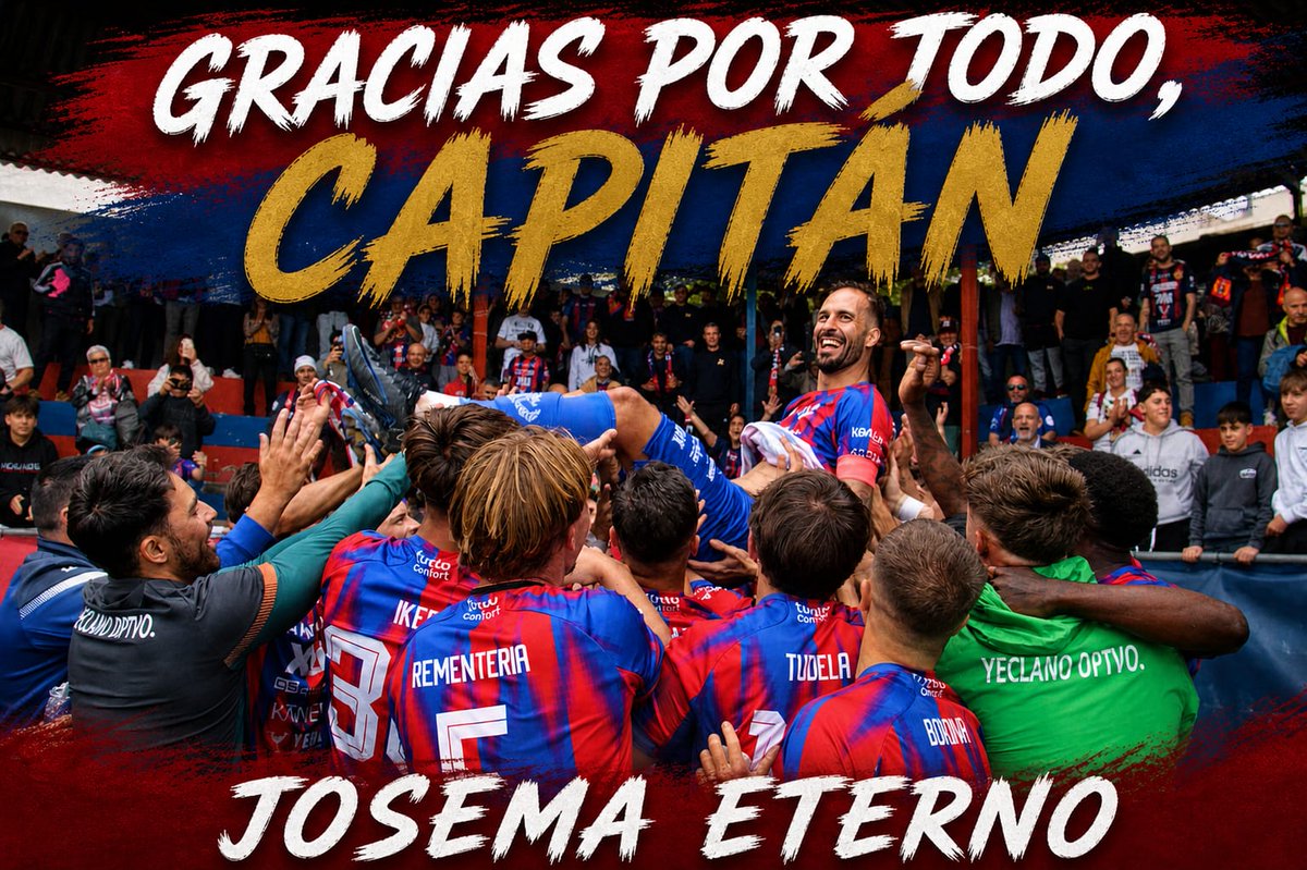 Yeclano_dptvo's tweet photo. 🙌 #JosemaEterno 🙌
🔝📜⚽️ ¡Una gran trayectoria a tus espaldas, todo un honor para nosotros que hayas podido retirarte @JosemaGM5 en nuestro club y en La Constitución, te deseamos la mayor de las suertes para lo que viene! 📞👔👥
🖼@Joseazorinfoto 📲
#EmotionMV 📸 @PasAguilera https://t.co/iNFwvYLeUS