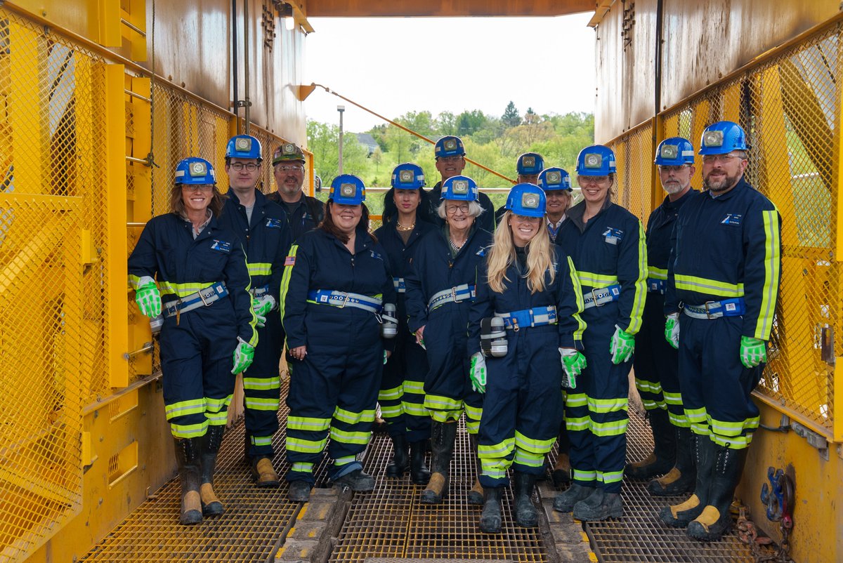 America’s Power visited Tunnel Ridge Mine and AEP’s Amos Power Plant, seeing firsthand how coal moves from production to powering the grid.

Thanks to Alliance Resource Partners &amp; AEP for hosting, and to FERC Chairman Laura Swett, FERC Commissioner Lindsay See &amp; WV PSC Chair