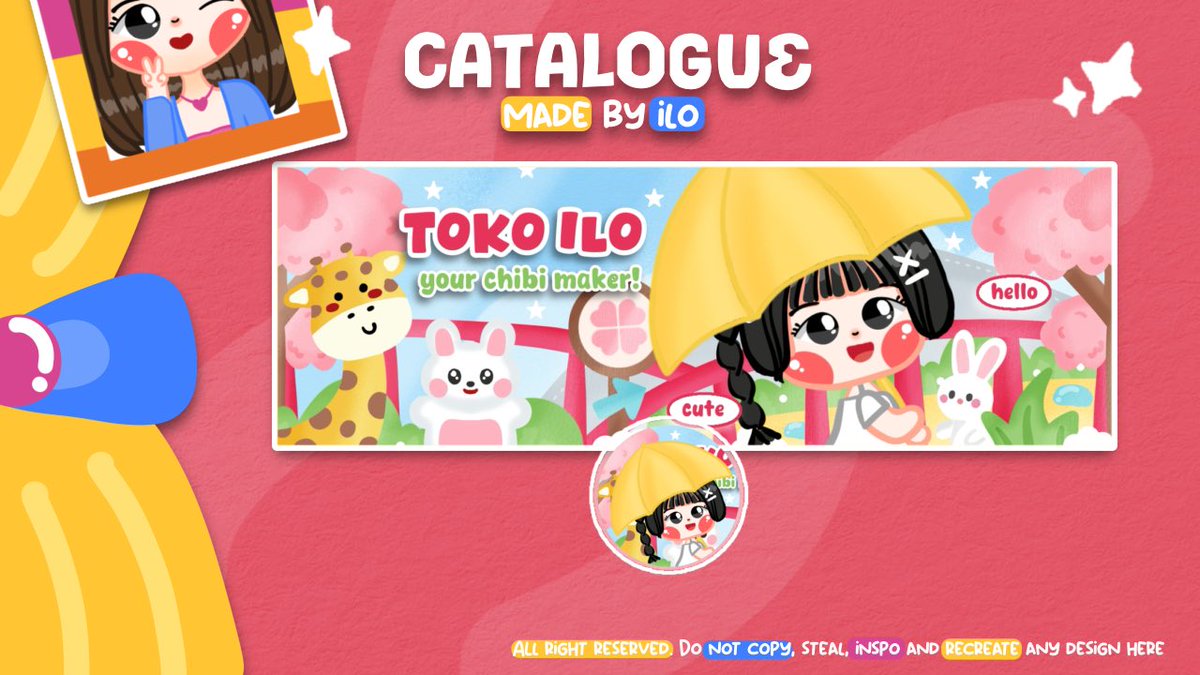 Help repost? Thanks

Halo! Ilo punya 1 anak baru layout chibi yang perlu diospek apakah sudah aman? Kalo ada kesamaan dengan BA lain, lemme know yah! 

Nb : yang mau jadi kinci, cek alt yh, thankiess

#bealanja