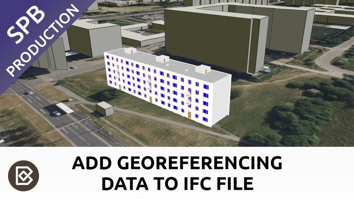 semhustej's tweet photo. This video explains how to use #BonsaiBIM to add #georeferencing data to an IFC project:
https://t.co/PddvQkpYf6
#OpenSource #openBIM #BIM #SPBProduction #IFC https://t.co/pui5DEUBl7