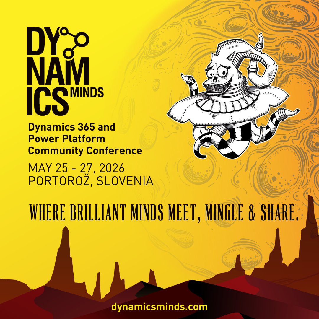experlogix's tweet photo. We’re excited to be attending #DynamicsMinds 2026 in Portorož this May!

If you’re going, come say hi to Erwin Kreijne and Elmar Erben! 

🎟️ Use code EXPERLOGIX-Love-DM for 10% off
👉 https://t.co/shbnuUsNBm https://t.co/JoRxU0LyAS