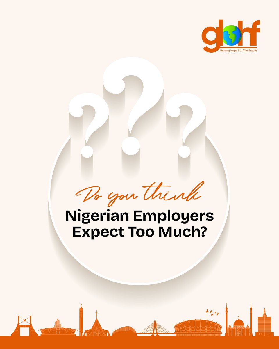 glohfng's tweet photo. Degree. Experience. Skills. Confidence. Results.

Sometimes it feels like employers want everything.

Do you think expectations are realistic or unfair?

Drop your honest opinion below 👇🏽

#glohf #lifelonglearning #careertalk #employability #poll https://t.co/RqJS4kLu5q