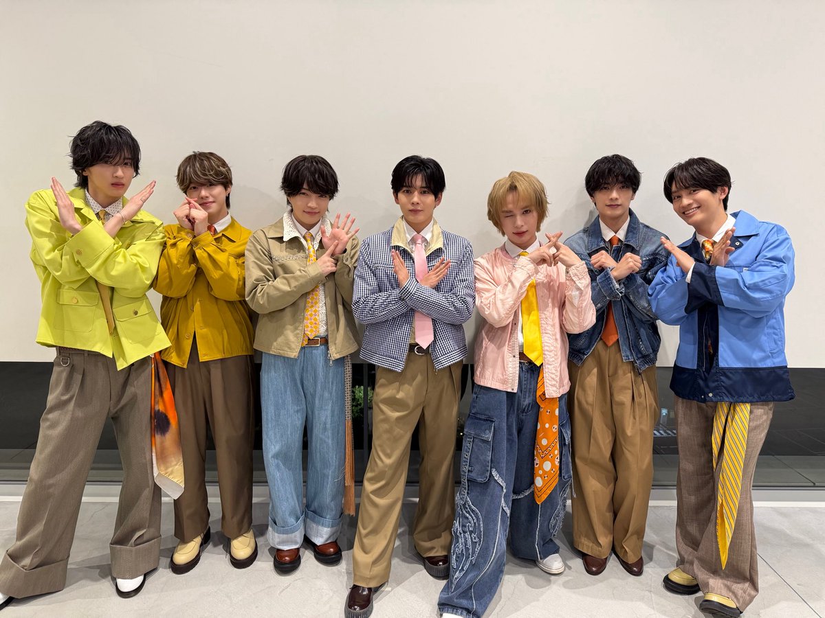 なにわ男子 / Storm Labels tweet media