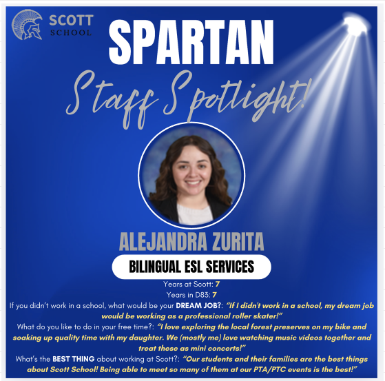 D83Spartans's tweet photo. Another week, another FABULOUS Scott Staff member in the spotlight!
#ShiningSpartans https://t.co/x5LDj2jeLq