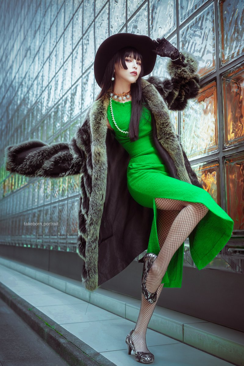 コレクターズドール 緑色衣装 ファー帽子 ONE EYELAND] Official Selection Model : 夢々さん Number : 618