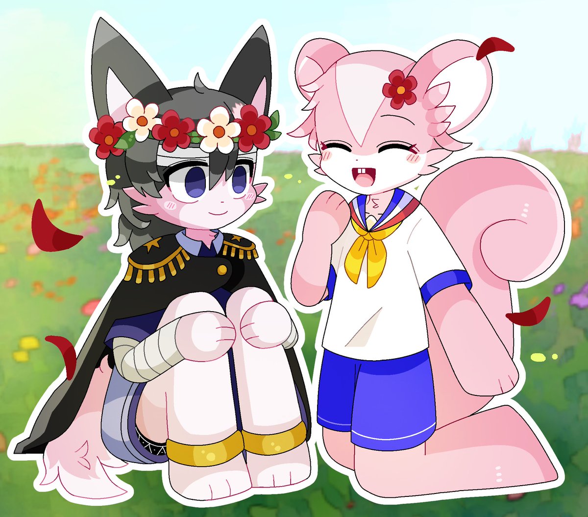 kome8ka's tweet photo. #Amimal_FA
🐶🐿️🌸🌼 https://t.co/8q74kDhmYP
