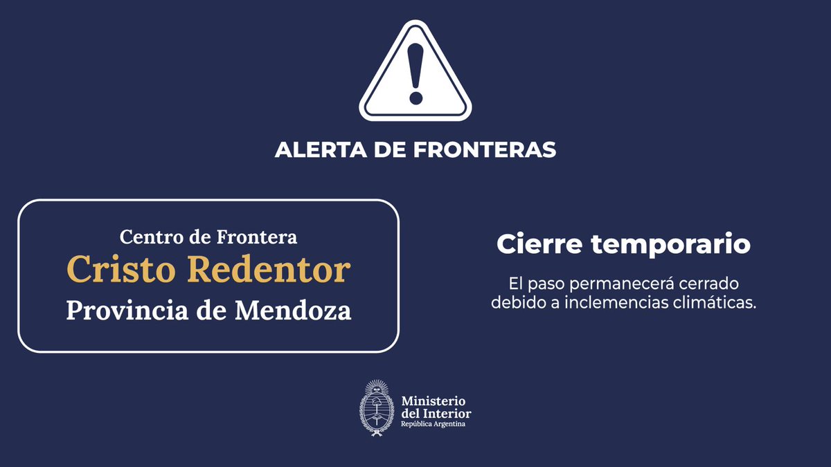 Ministerio del Interior tweet media
