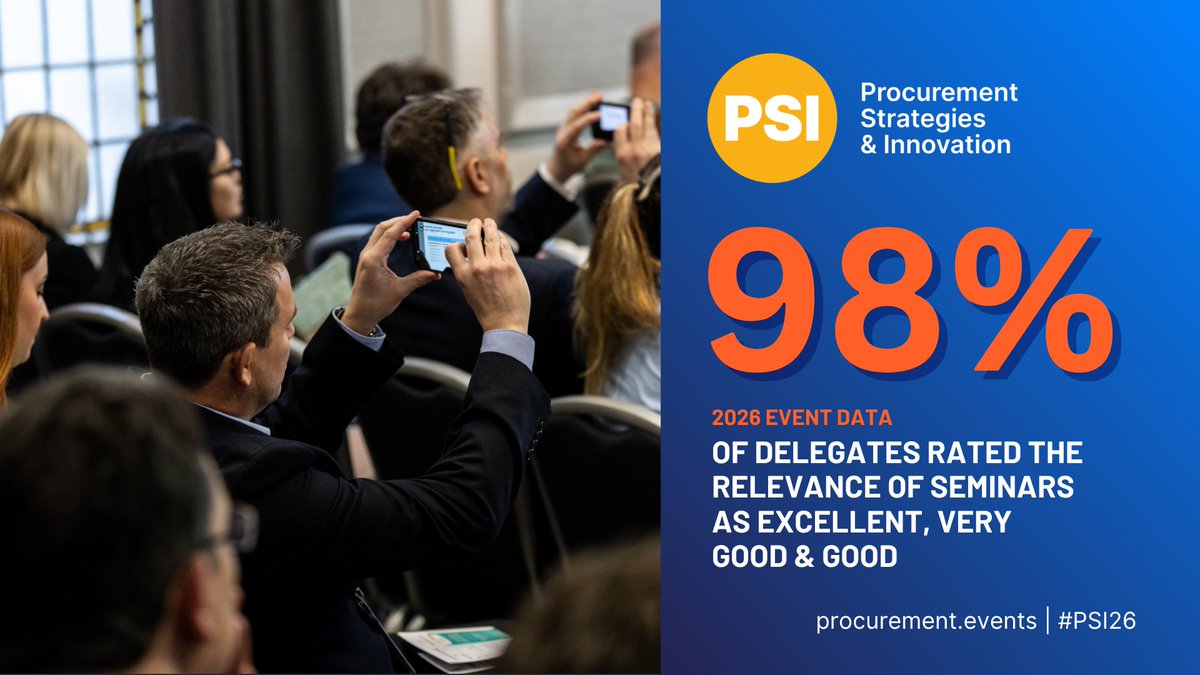 PSIevent's tweet photo. Find out what our delegates said about the PSI 2026 conference programme! Stay up to date with the latest developments for next year's programme and register your attendance at https://t.co/rCuwx5gXAS 🌟 https://t.co/vZAtD8kpvK