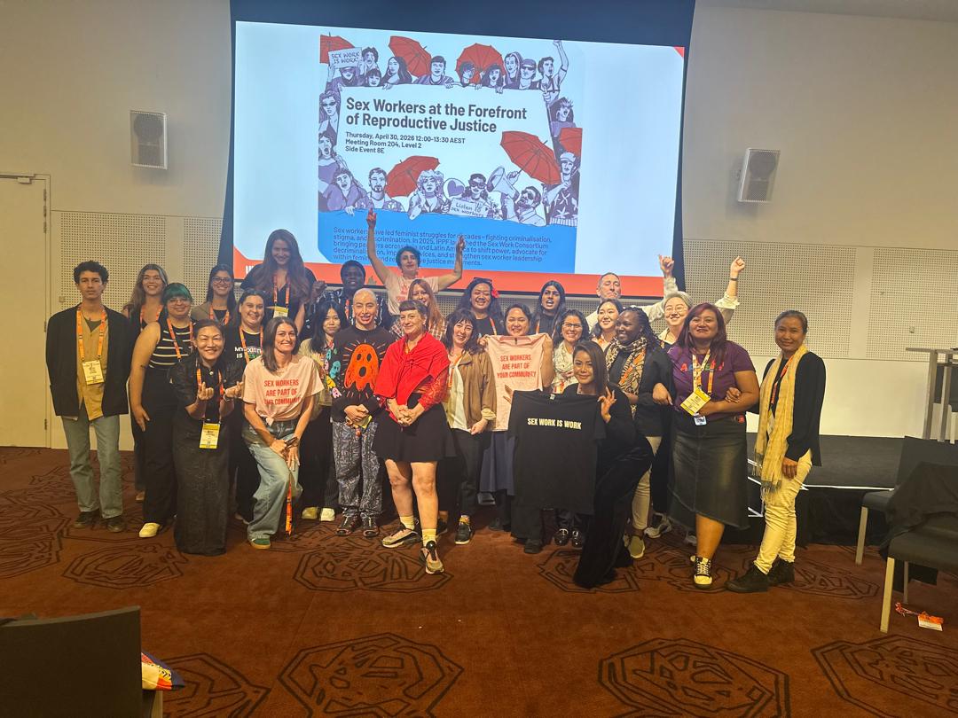 viac237's tweet photo. At #WomenDeliver2026, we joined a session on “Sex Workers at the Forefront of Reproductive Justice.”
Key message: inclusion must go beyond rhetoric; toward decriminalisation, rights protection, and real leadership.
Reproductive justice = centring those most affected.
#SRHR #VIAC https://t.co/E9TO0khDuf