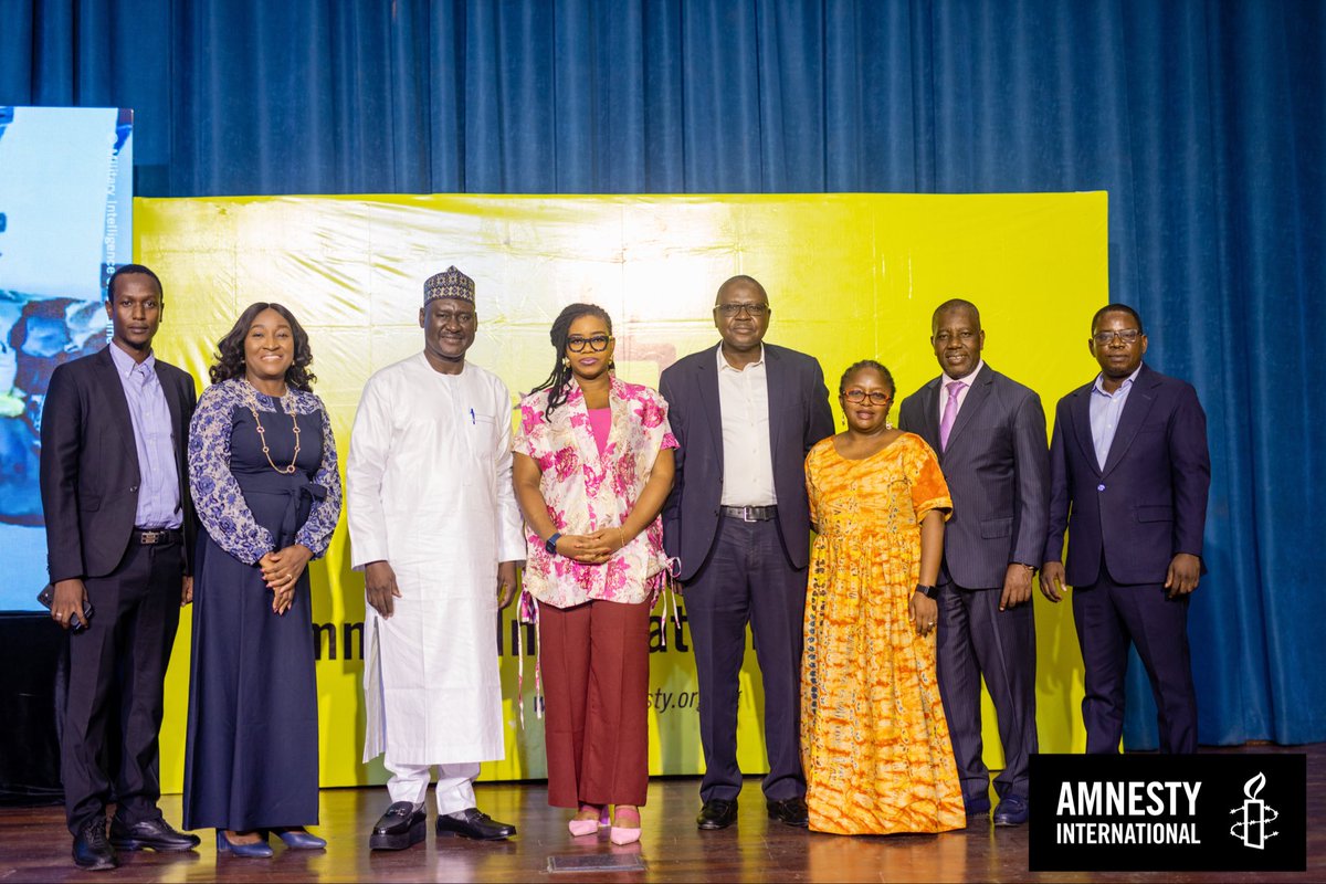 DCynthiaM's tweet photo. I joined the 2025 Global Report launch. The report highlights a global trend of leadership undermining international and national laws, weakening accountability and threatening fundamental freedoms.

In Nigeria, findings detail violations regarding expression, assembly, and the right to life, signaling an urgent need for national dialogue on human rights. Despite these challenges, the resilience of activists and citizens remains evident.

As a board member of Amnesty International Nigeria, I am proud of the work of Amnesty International and I commend the organization’s commitment to human rights and dignity. Given the global state of democracy, rights institutions require intentional funding and solidarity. We can all commit to support organisations like Amnesty International because every human deserves to live and exist in dignity and rights. Human rights must be universal rather than a privilege of the powerful.