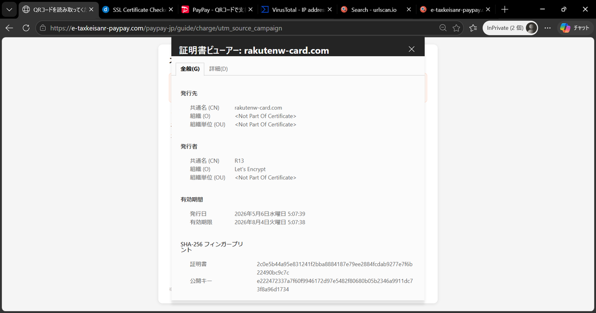 こちらの画像を見て頂ければわかるかと思いますが、様々なフィッシング