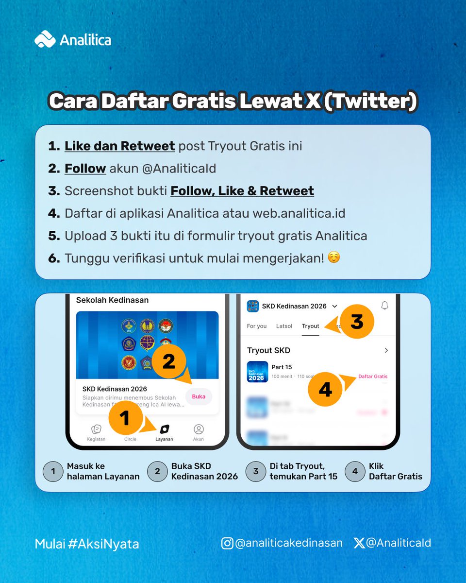 Analitica - AI Tutor, Latsol, Tryout tweet media