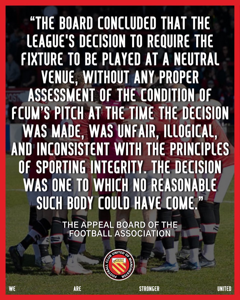 FC United of Manchester 🟥⬜⬛ tweet media