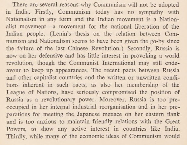 CivitasSameer's tweet photo. For all those crying in the comments, read what S.C Bose had to say about Communism. https://t.co/LPeCeBZmkT