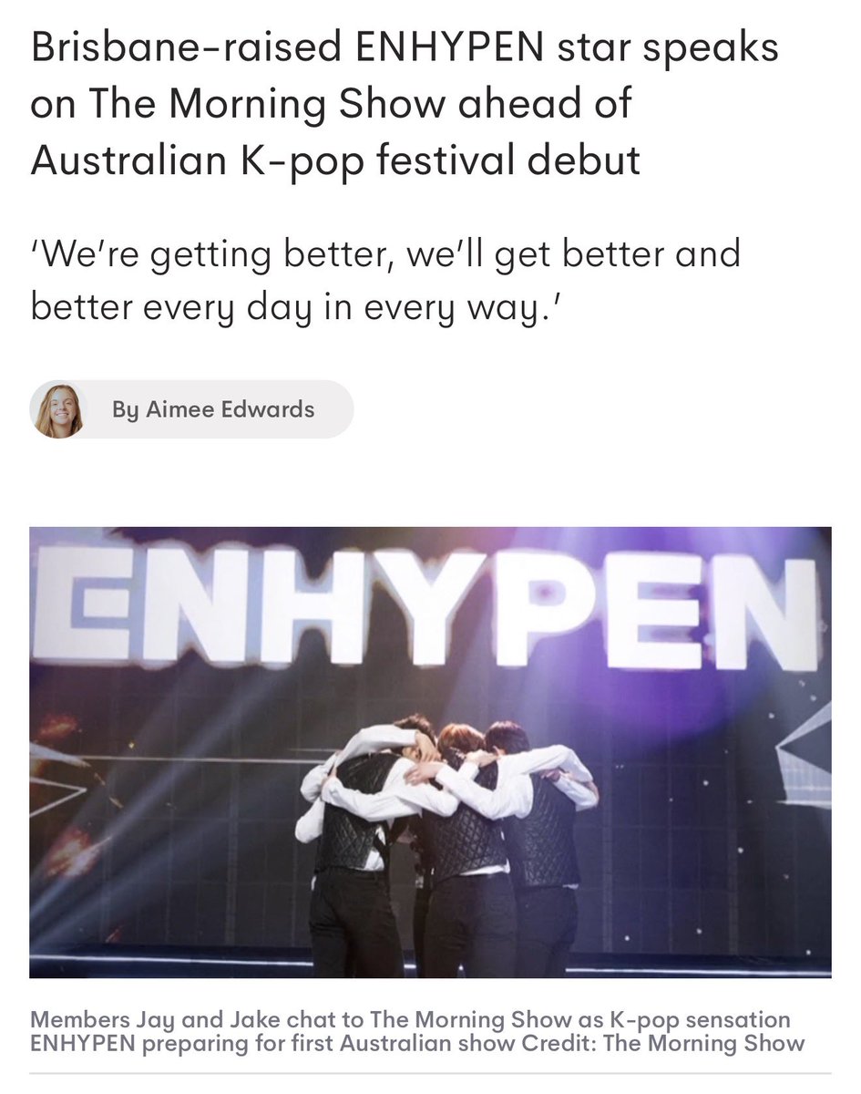 ENHYPEN AUSTRALIA 🇦🇺 tweet media