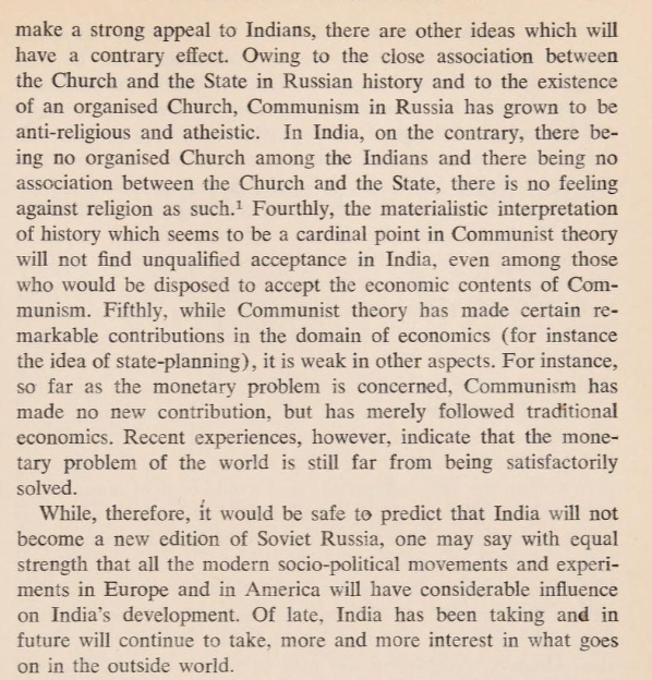 CivitasSameer's tweet photo. For all those crying in the comments, read what S.C Bose had to say about Communism. https://t.co/LPeCeBZmkT